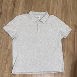 Calvin Klein Half Button Up Shirt Size XL